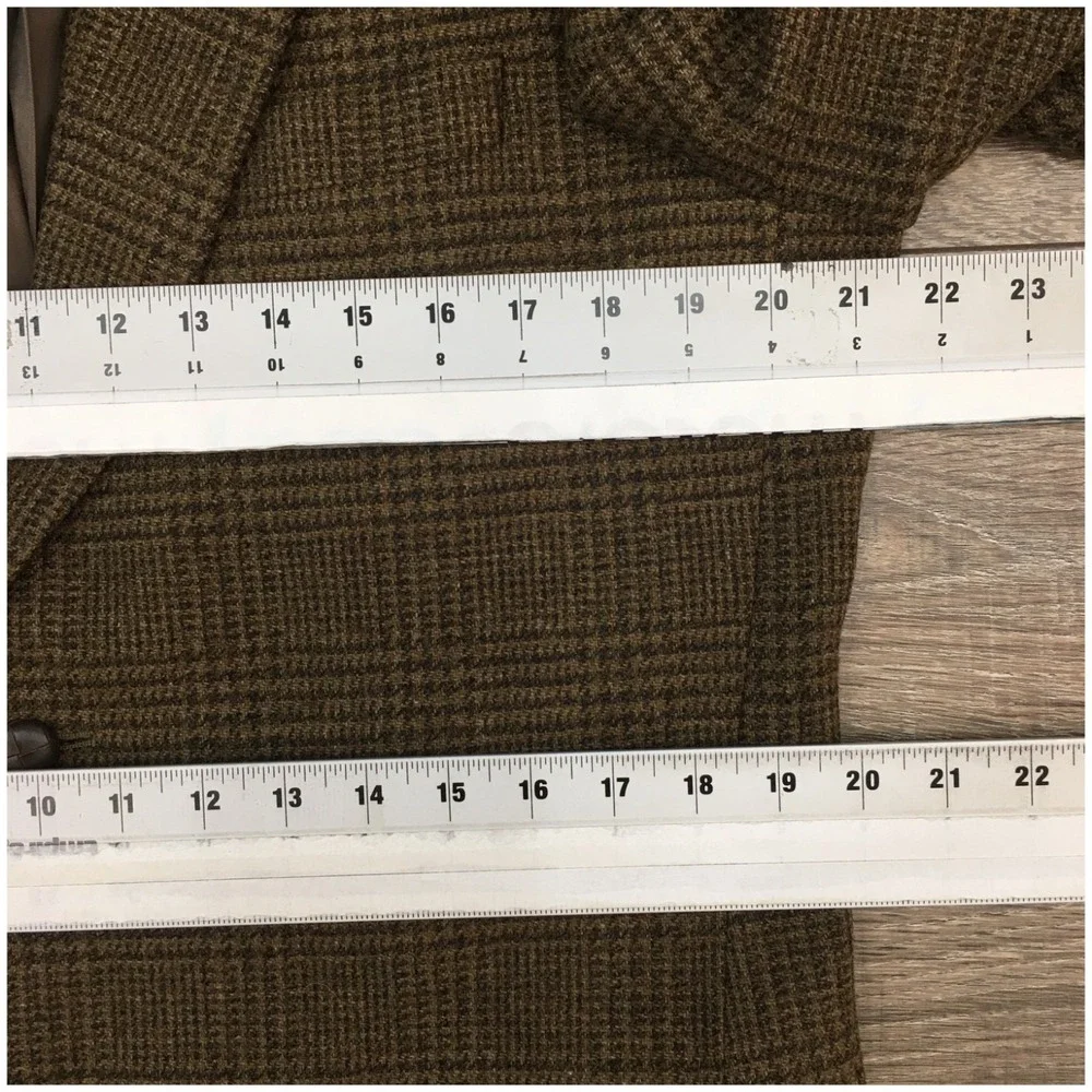 VINTAGE BANANA REPUBLIC Mens Tweed Blazer Sport Coat Casual Jacket Size 38R Suit